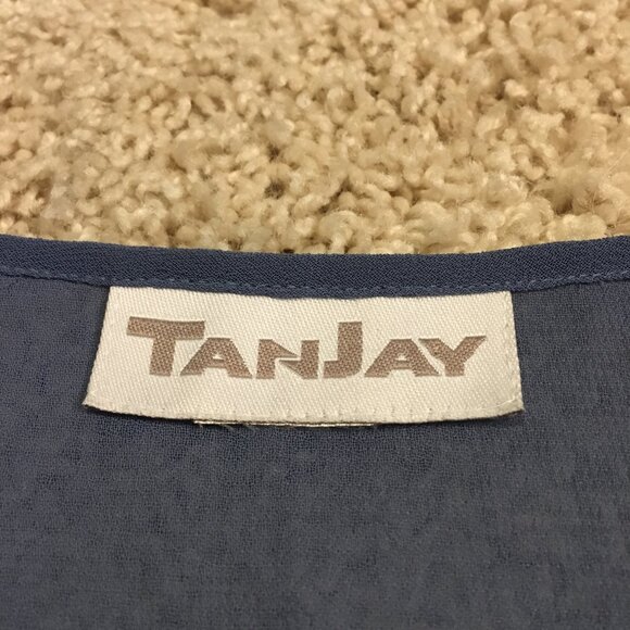 Art Nouveau Floral Embroidered Chiffon Open Blouse - Picture 9 of 15